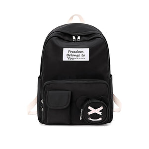 Stylish Backpack for Girls School Travel Shopping