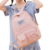 Stylish Backpack for Girls School Travel Shopping