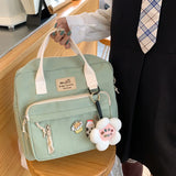 Stylish Girl Waterproof Nylon Backpack Small Schoolbag