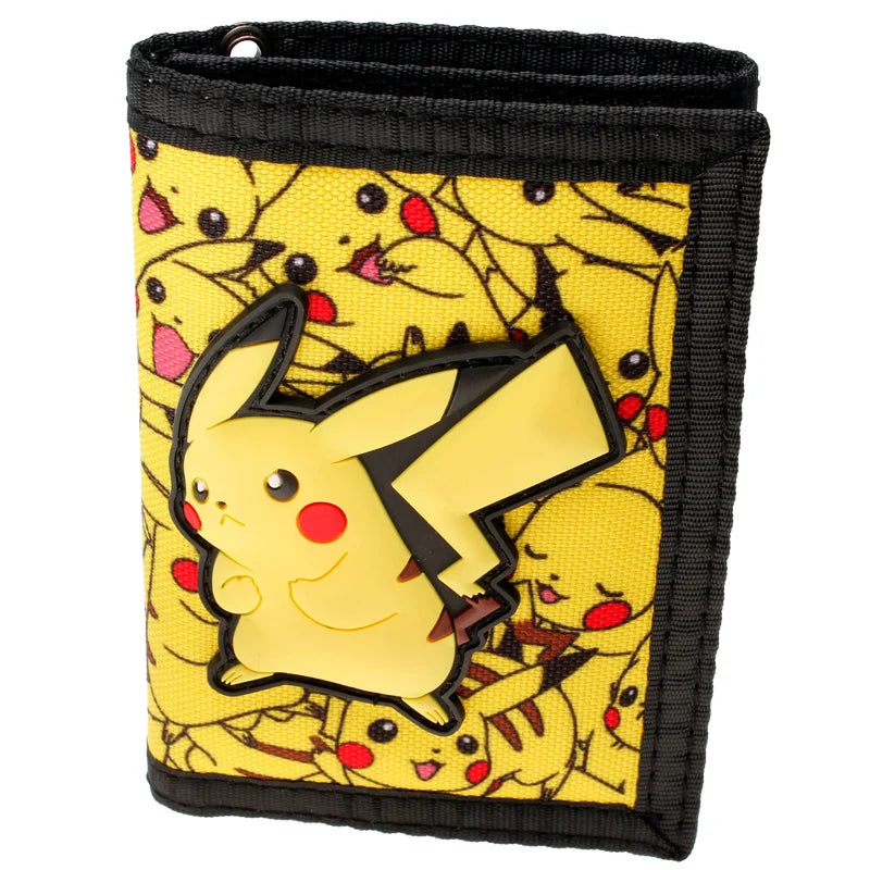 Stylish Trifold Canvas Wallet 2036