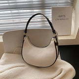Fashionable Hobo Purse Soft Leather Shoulder Bag Women Underarm Bags