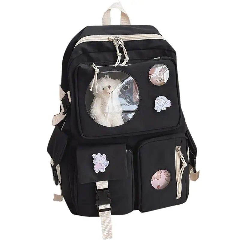 Fashionable Large-Capacity Waterproof Women's Backpack