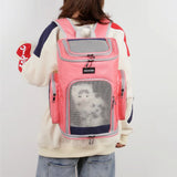 Fashionable Backpack for Small Dog and Cat Portable Pet Bag