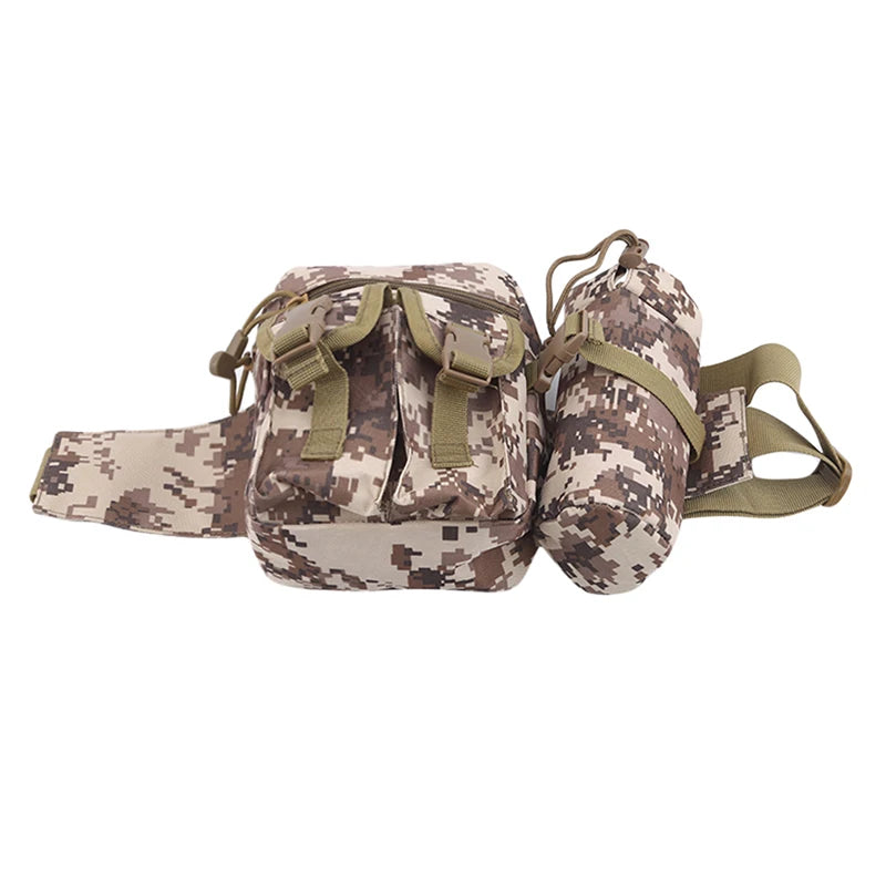 Men's Waist Bag Tactical Waterproof Military Mountaineering Bag