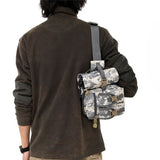 Men's Waist Bag Tactical Waterproof Military Mountaineering Bag