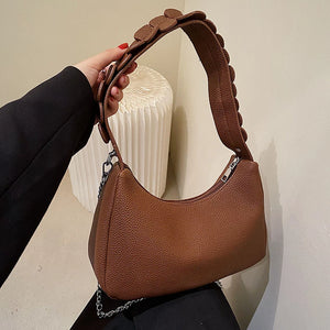 PU Leather Casual Shoulder Bags for Women