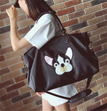 Embroidered Duffel Bag for Outdoor Sports - Men and Women