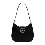 Solid Underarm Bag Crossbody Handbag for Women