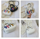 Retro Bowling Bag Women Gothic Cross Body Pillow Bag Gift