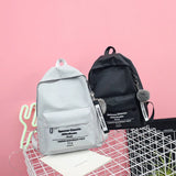 Fashion School Bag Teen Girls Women Backpack Girls Middle School Canvas