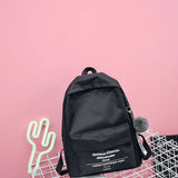 Fashion School Bag Teen Girls Women Backpack Girls Middle School Canvas