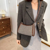 Canvas Vintage Shoulder Chest Bag Women Handbags Totes Casual H