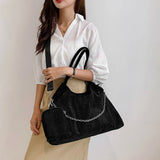 Solid Diamonds Shine Bag Women Party High Capacity Tote Multifunction