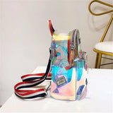 Transparent Shape Backpack Harajuku School Book Bag