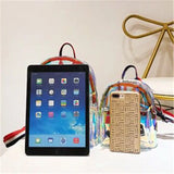 Transparent Shape Backpack Harajuku School Book Bag