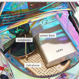 Transparent Shape Backpack Harajuku School Book Bag