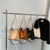 Fashionable Women Shoulder Bags PU Leather Handbag Large Capacity Crossbody