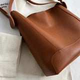 Fashionable Women Shoulder Bags PU Leather Handbag Large Capacity Crossbody