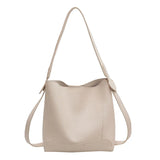 Fashionable Women Shoulder Bags PU Leather Handbag Large Capacity Crossbody