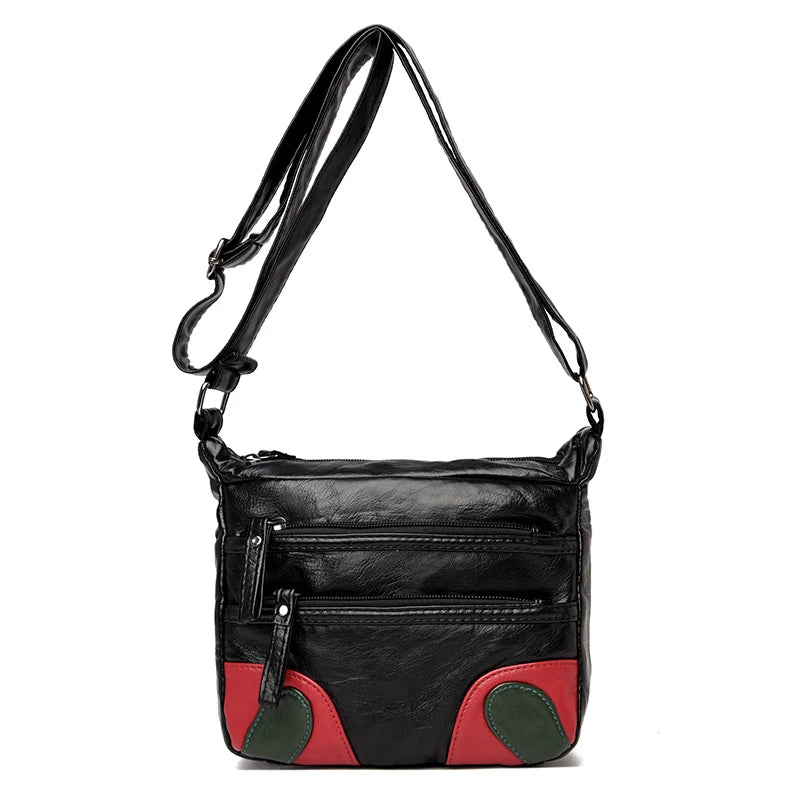 Fashionable Women Bag Tote PU Leather Shoulder Bags Crossbody Handbag