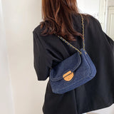 Fashion Women Armpit Shoulder Bag Underarm Clutch W