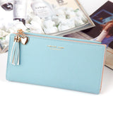 Fashionable Long Wallet Multi-card Button Clutch Purse
