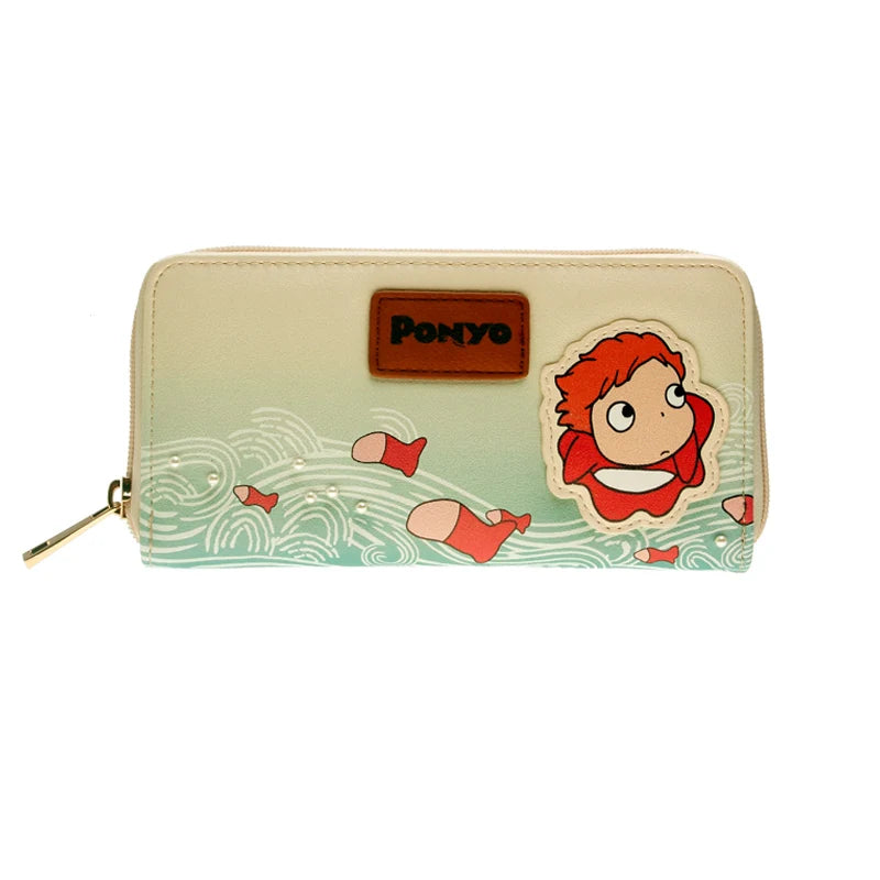Ponyo Women's Wallet with Print Design