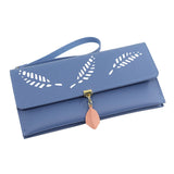 Leaf Handbag Long Purse for Women