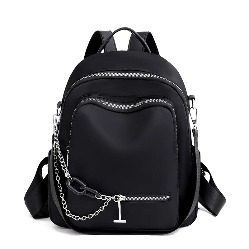 Chain Decorative Backpack Fashionable Personalized Shoulder Bag
