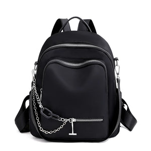 Chain Decorative Backpack Fashionable Personalized Shoulder Bag