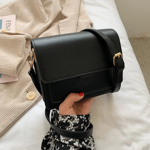 Fashion Texture Commuter Bag Small Square Bag Casual Messenger Chain Bag