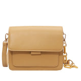 Fashion Texture Commuter Bag Small Square Bag Casual Messenger Chain Bag