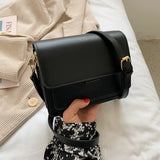 Fashion Texture Commuter Bag Small Square Bag Casual Messenger Chain Bag