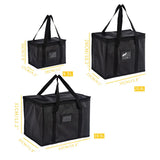 Large Food Insulated Bags Pizza Takeaway Thermal Warm Cold Bag