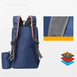 15L Lightweight Folding Waterproof Outdoor Sports Backpack