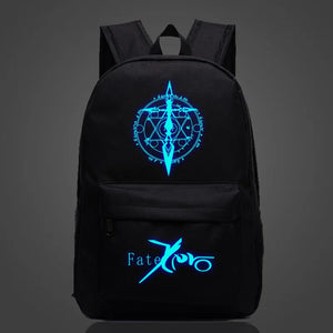 Fate/Stay Night Anime Backpack Starry Sky School Bag for Teenagers