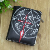 Fate Stay Night Short Zero Wallet High Purse Anime Zipper Pocket