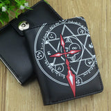 Fate Stay Night Short Zero Wallet High Purse Anime Zipper Pocket