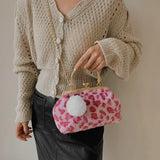 Leopard Cow Pattern Crossbody Bag for Women