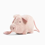 Faux Fur Shoulder Bag Plush Crossbody Bag Winter Party Purse Bag