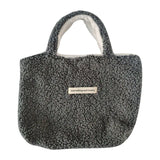 Soft Plush Women's Tote Bag Furry Shoulder Shopping Bag