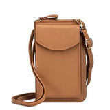 Vintage Faux Leather Shoulder Bag Women Large Capacity Clutch