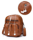 Vintage Shoulder Bag Crossbody Mini Phone Multi-Pocket