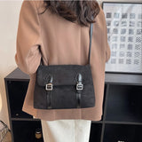 Faux Leather Hobo Women Shoulder Bag Classic Casual Tote Underarm Bag