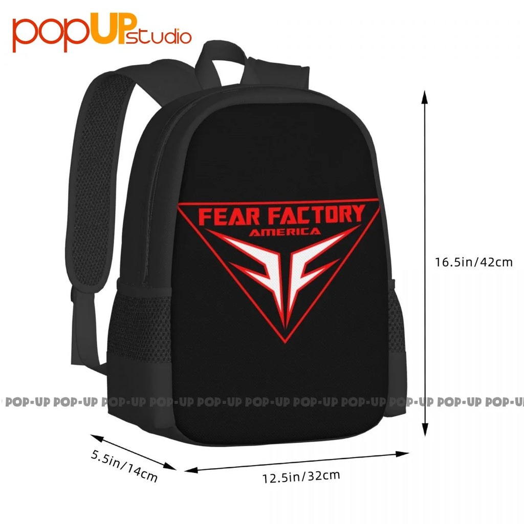 Fear Backpack Large Capacity Travel Style Shopping Bag Outdoor Running