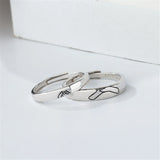 Fede Gimmel Ring for Couple Roman Times Retro Style