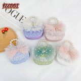 Girls' Princess Bow Shoulder Crossbody Mini Coin Purse