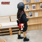 Feeddi Children's Plush Bag Little Girl Baby Crossbody Bag