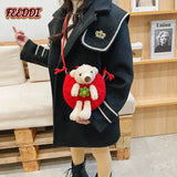 Feeddi Children's Plush Bag Little Girl Baby Crossbody Bag