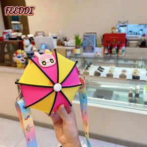 Feeddi Mini Coin Purse Girl Cross-Body Bag Princess Handbag